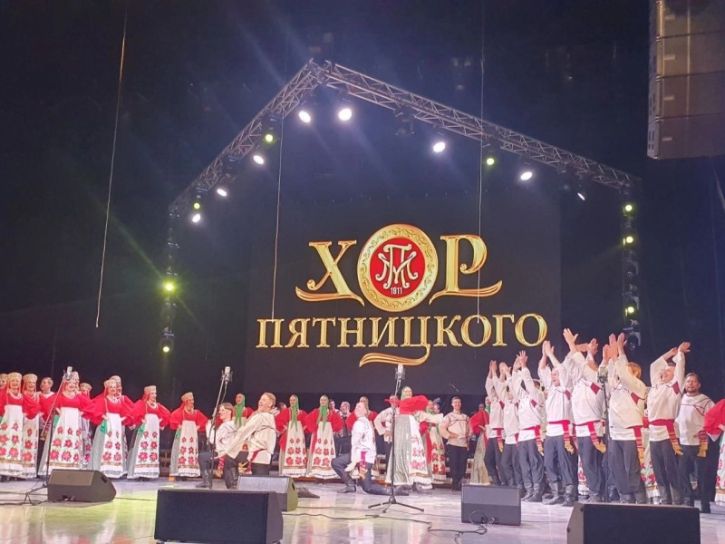 Праздничный концерт в городе Ульяновск.